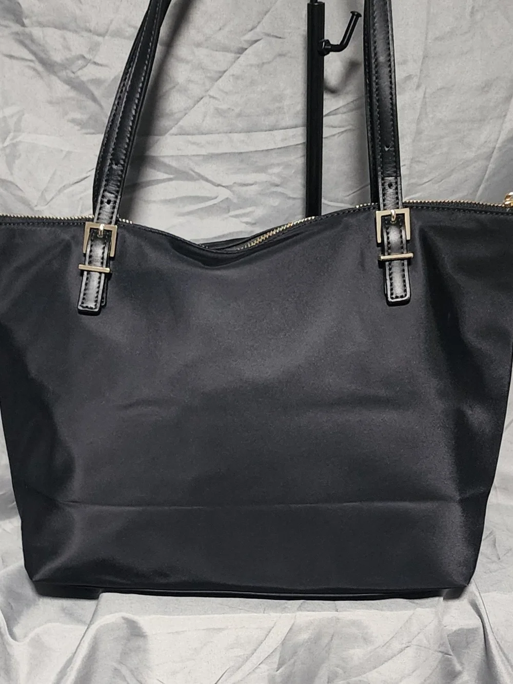 Kate Spade New York Watson Lane Maya Black Nylon Tote Bag Shoulderbag Purse